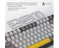 Ajazz AK820 Pro Gift Switch Black Gray Yellow RGB - 1536364 - zdjęcie 7